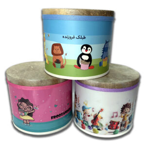 طبلک فروزنده همراه با جلد ابردوزی